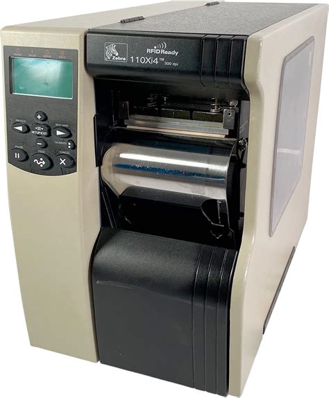 110xi4 rfid label printer|zebra 110xi4 serial number.